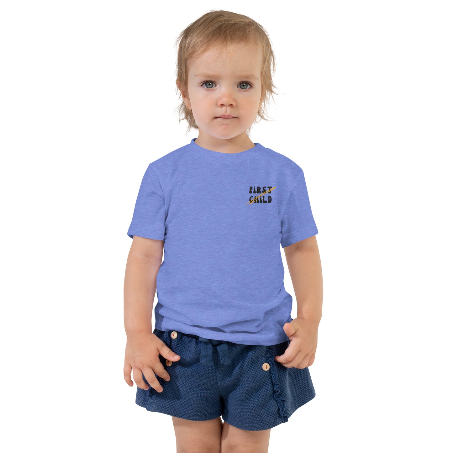 First child toddler tee