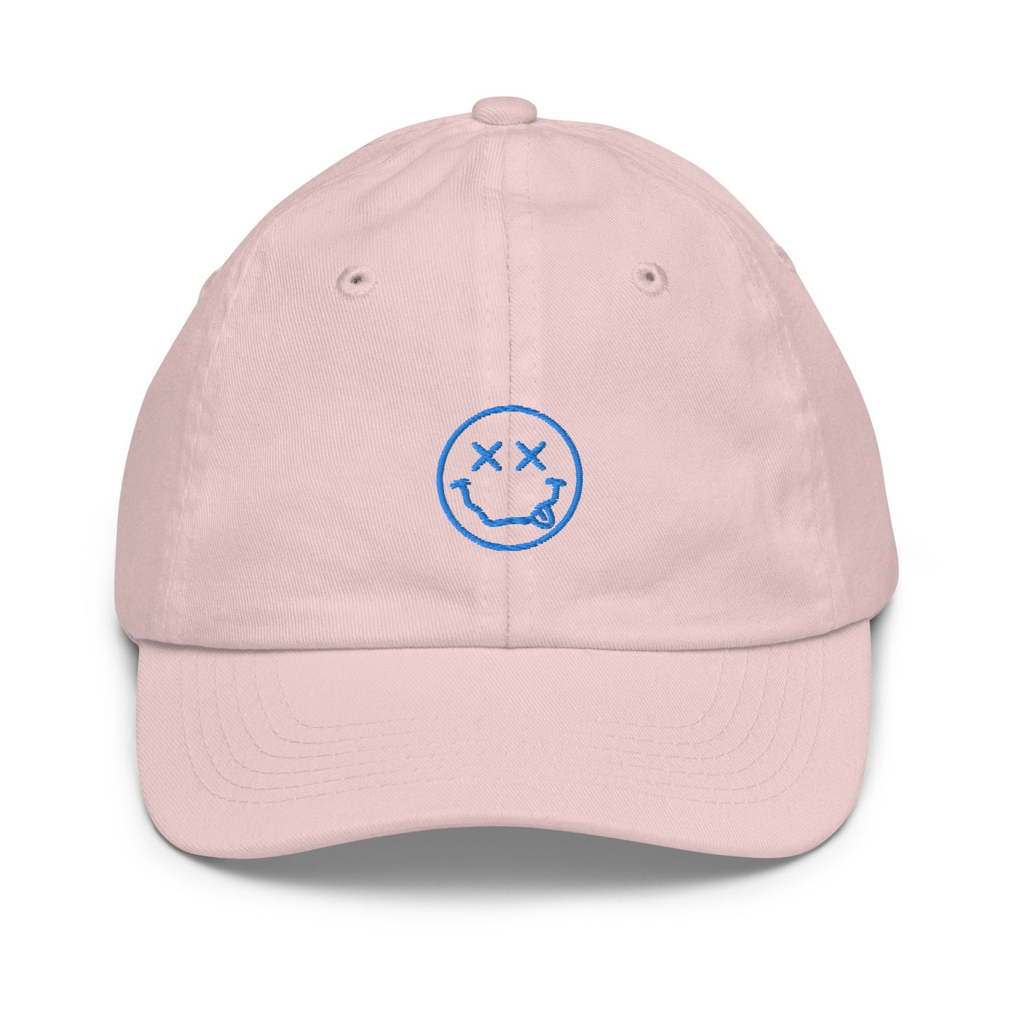 Dead smiley blue youth hat