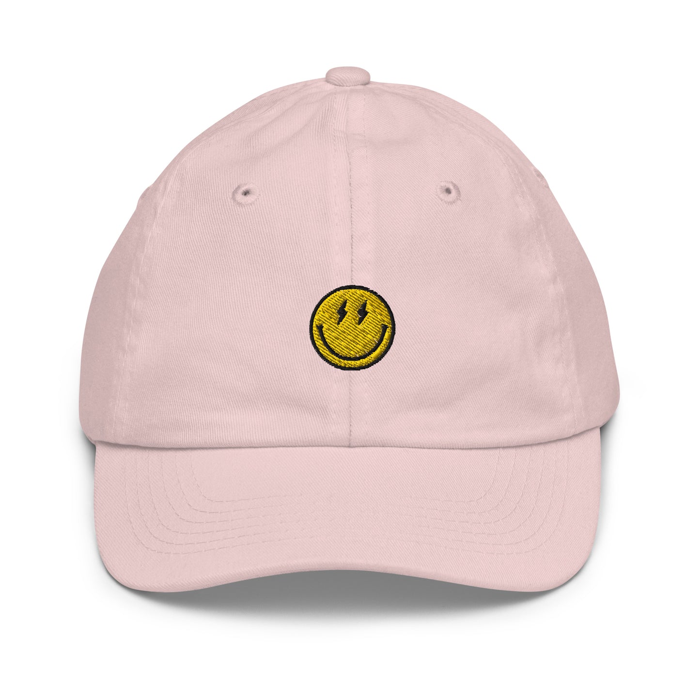 Yellow smiley youth hat