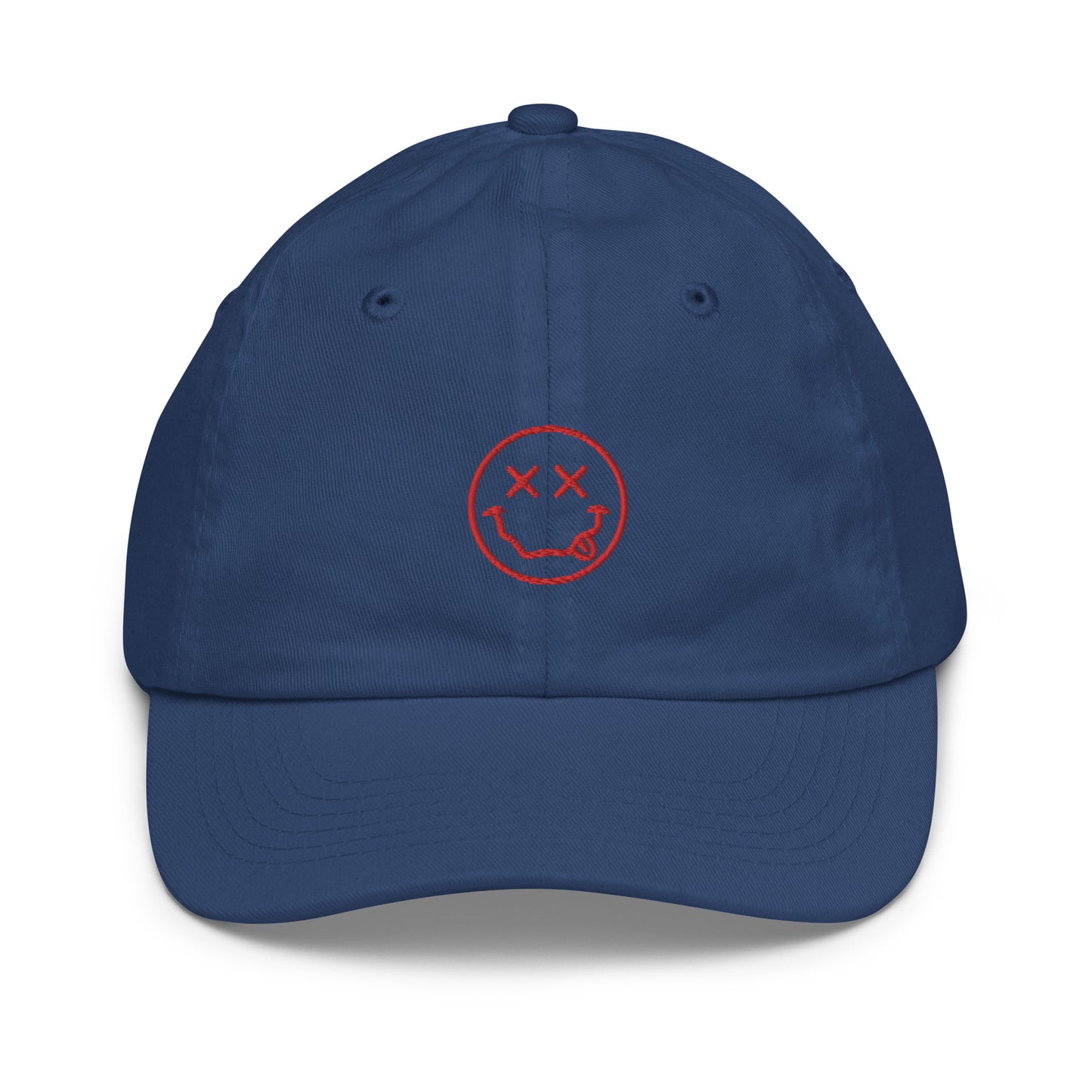 Dead smiley red youth hat