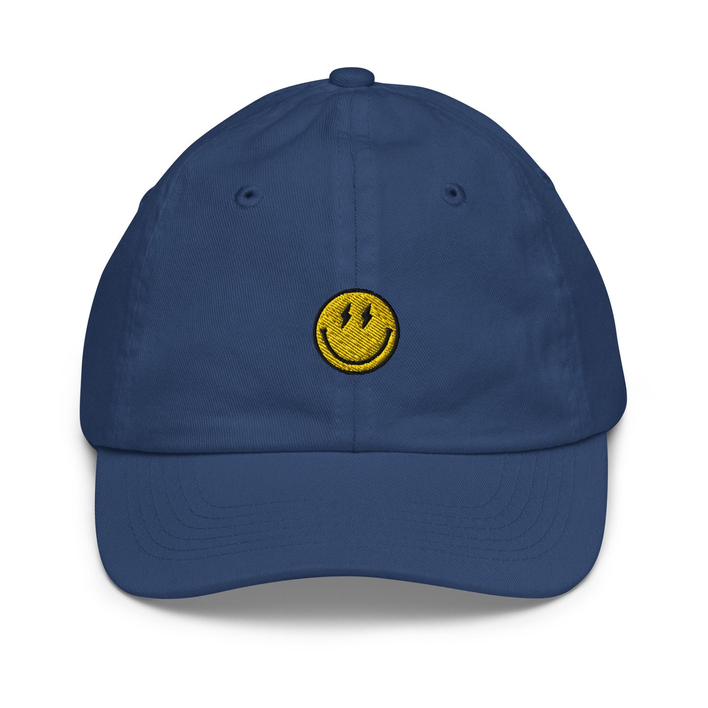Yellow smiley youth hat