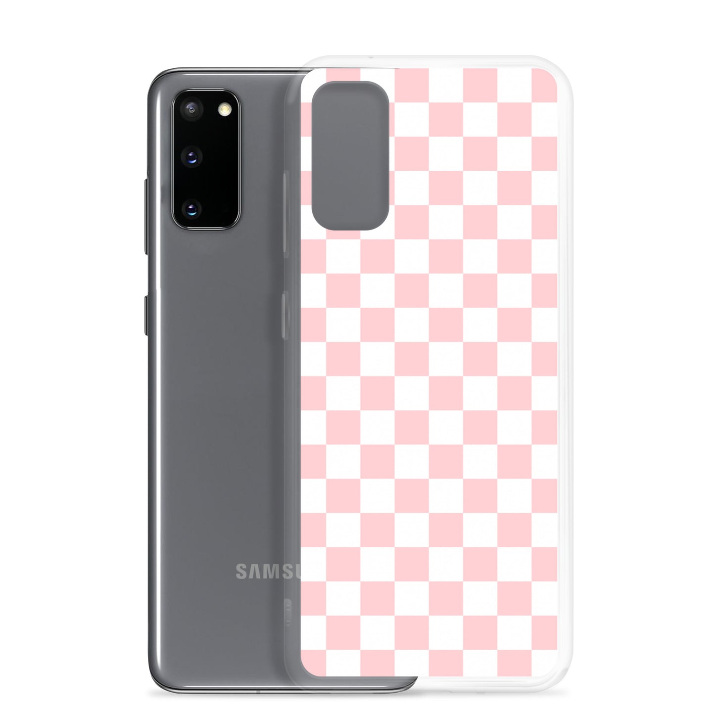 Small Pink Checks Samsung