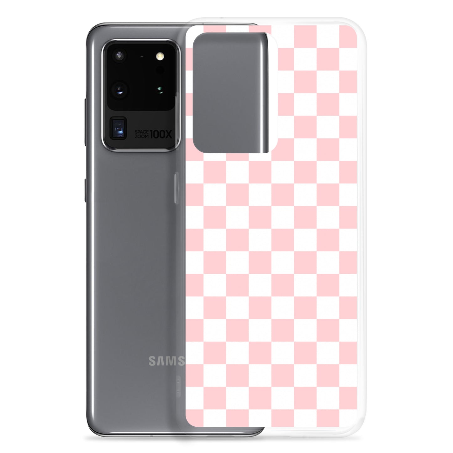 Small Pink Checks Samsung