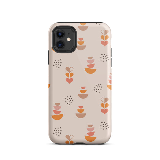 Orange Abstract Tough Case