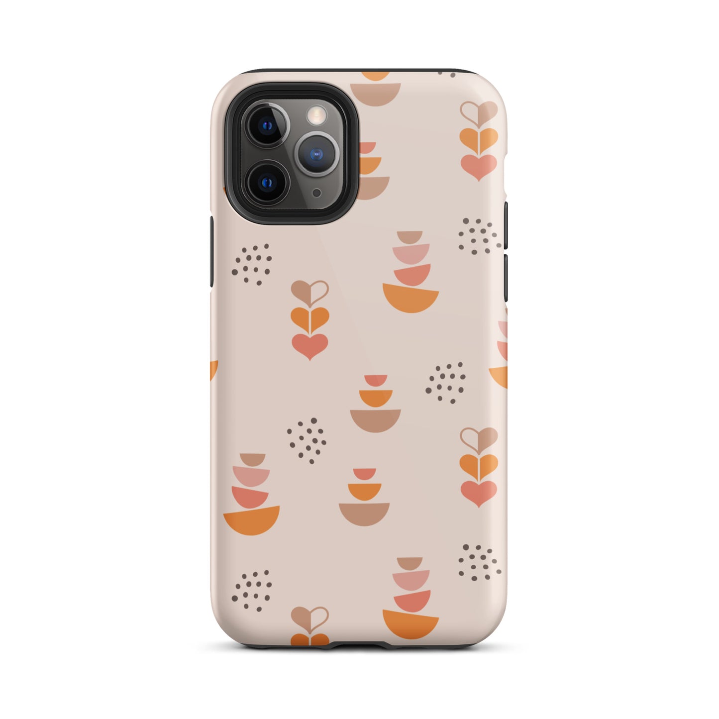 Orange Abstract Tough Case