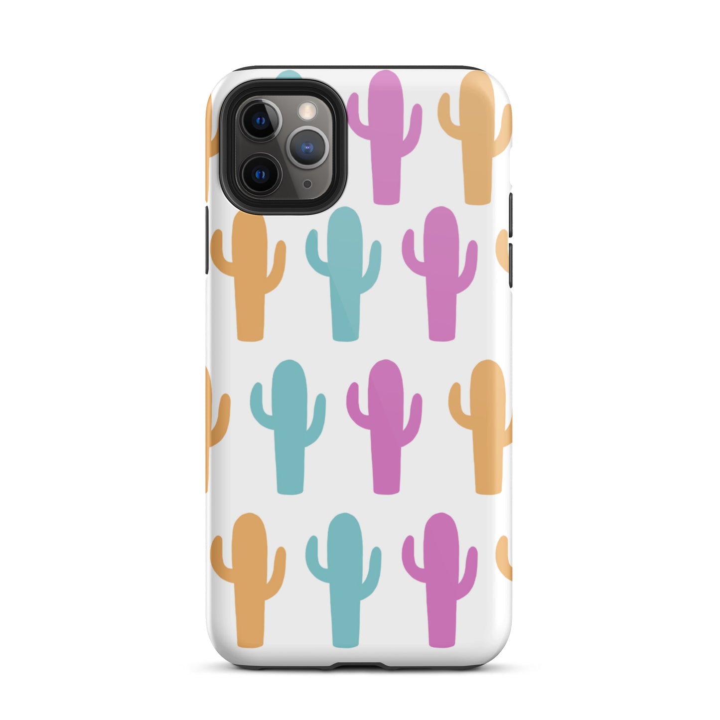 Multi Colored Cactus Tough Case