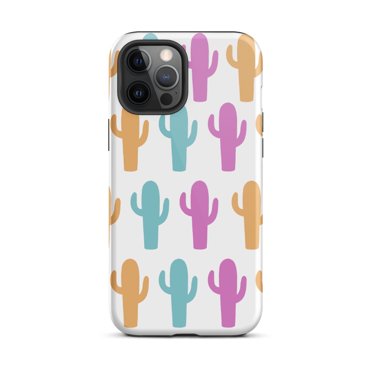 Multi Colored Cactus Tough Case