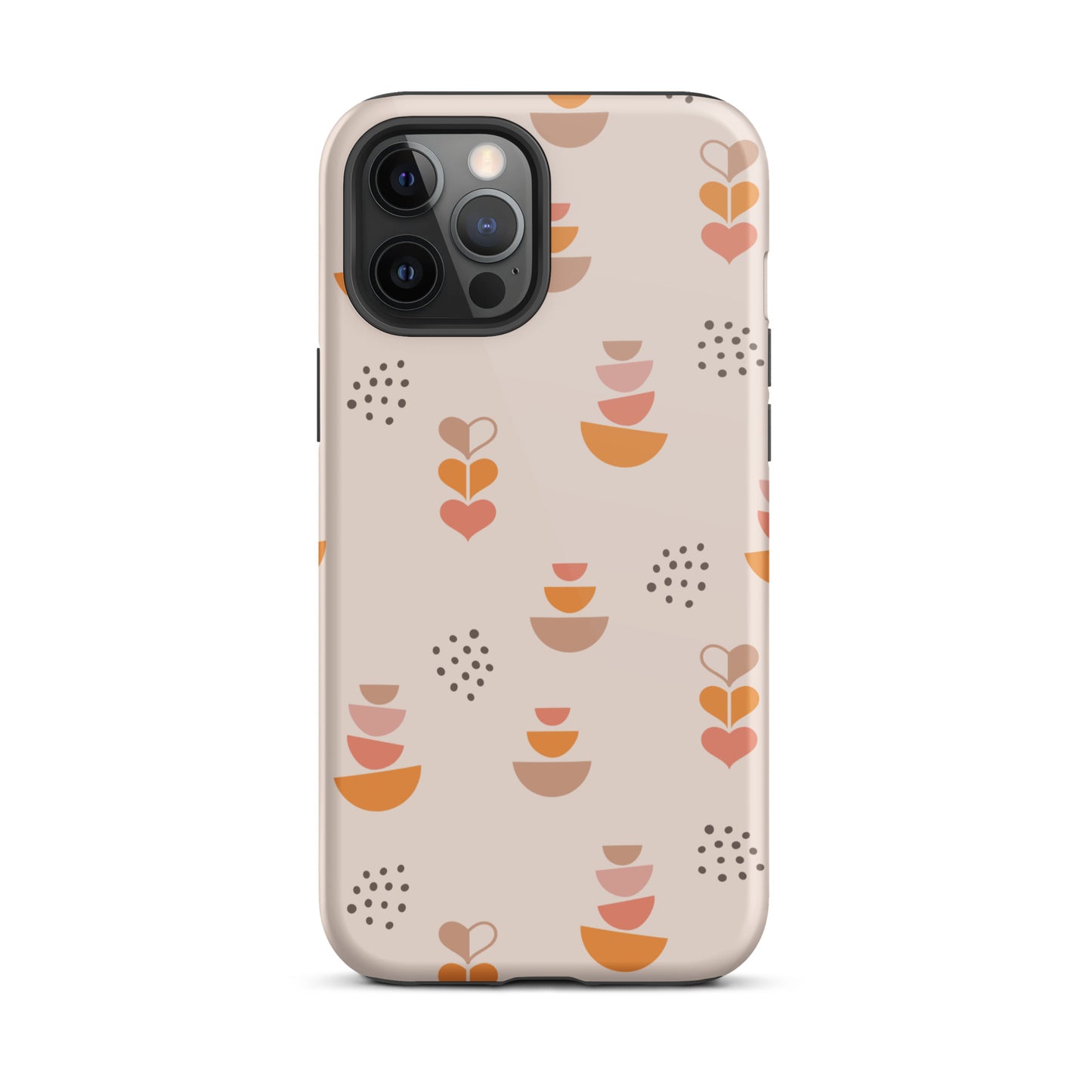 Orange Abstract Tough Case