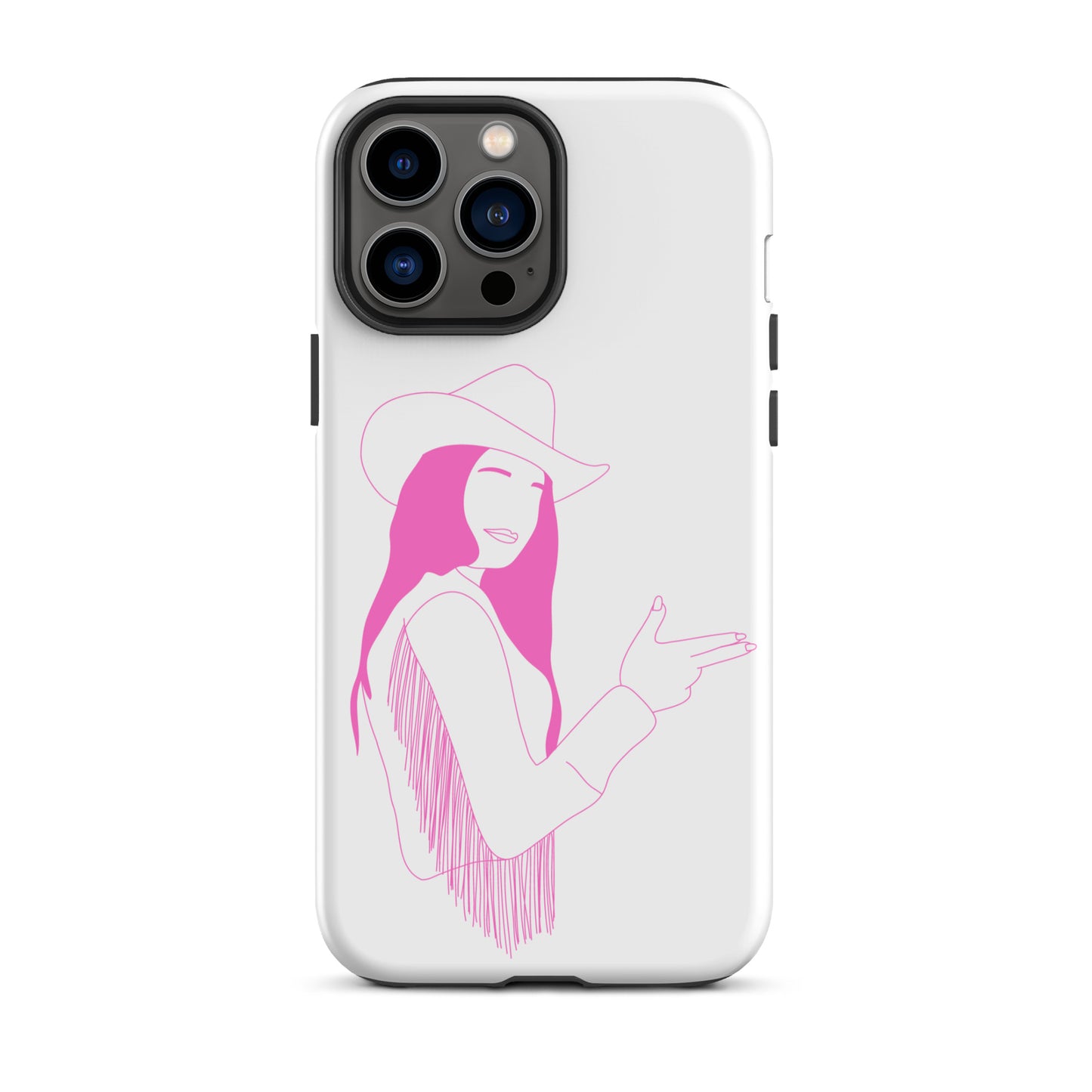 Pink Cowgirl Tough Case