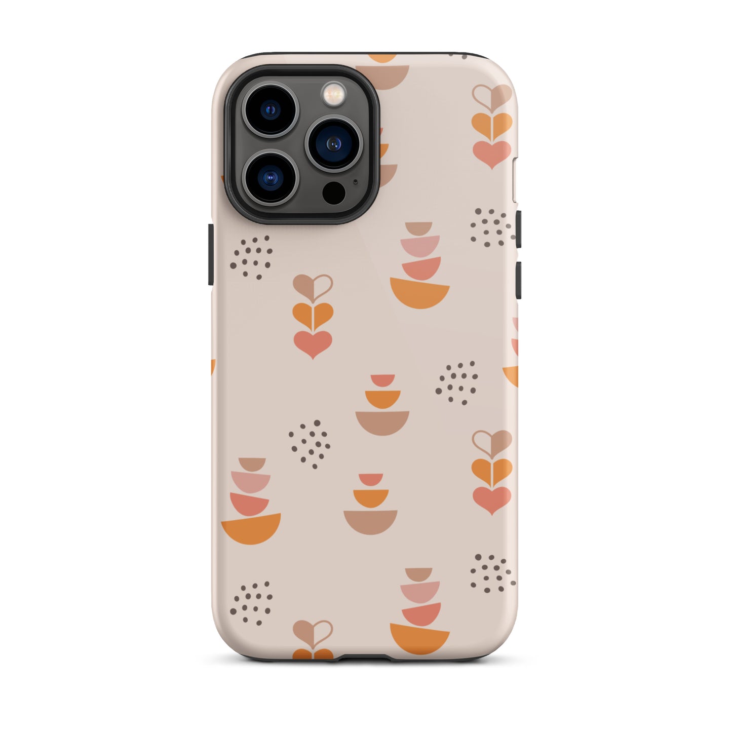 Orange Abstract Tough Case