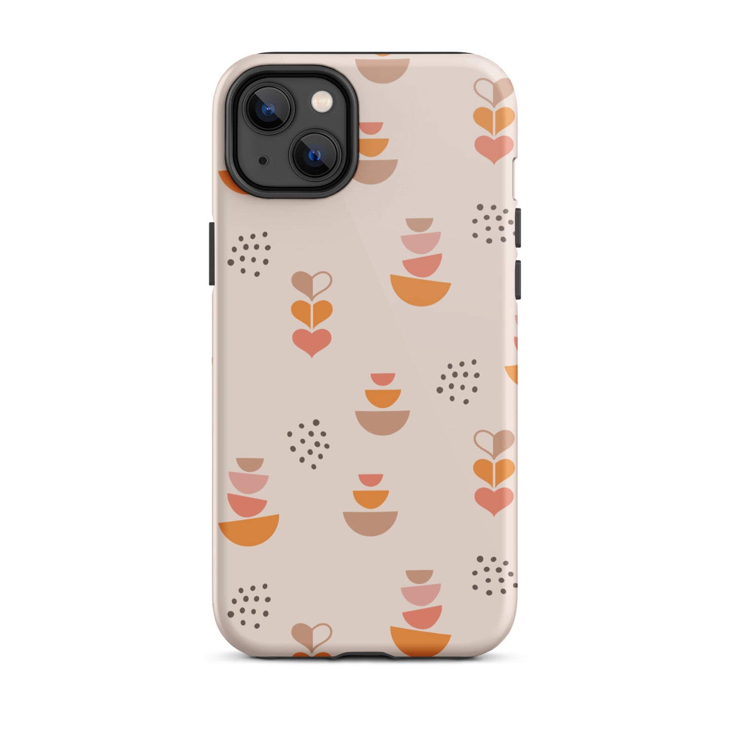 Orange Abstract Tough Case