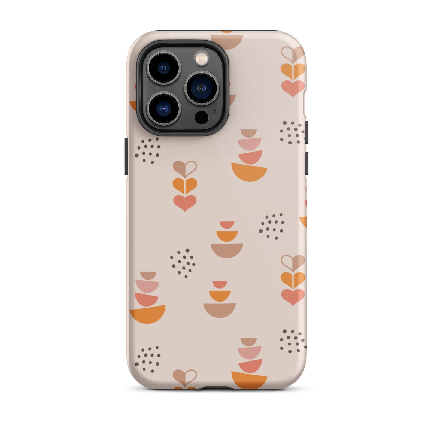 Orange Abstract Tough Case